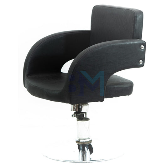 Black barber chair