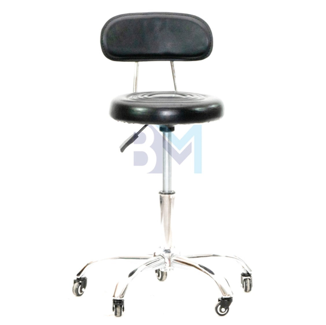 Black back stool