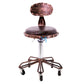 Vintage Back Stool 