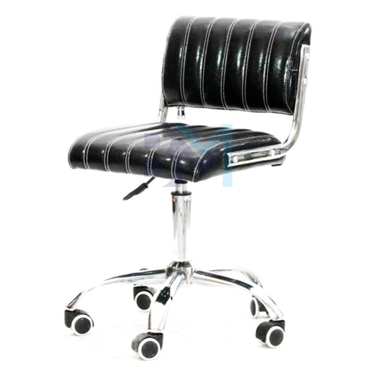 Black back stool 