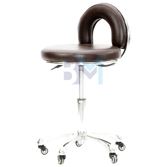 Black back stool