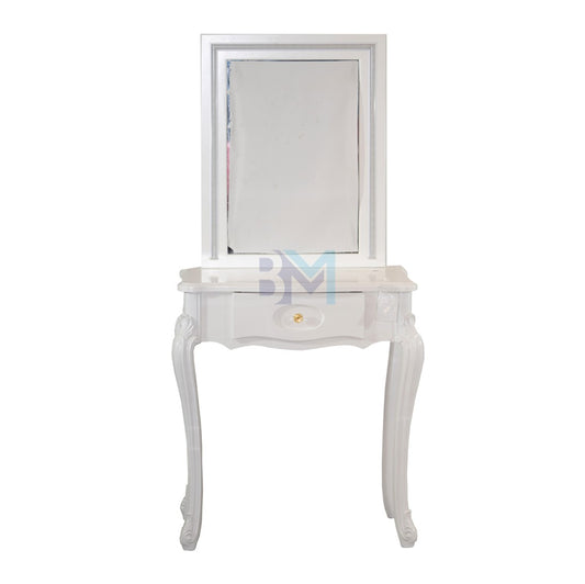 Vanity mirror with classic design and lights