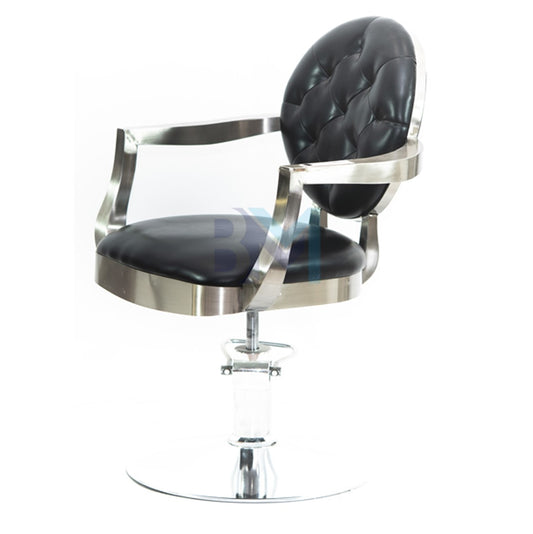 Vintage style black barber chair