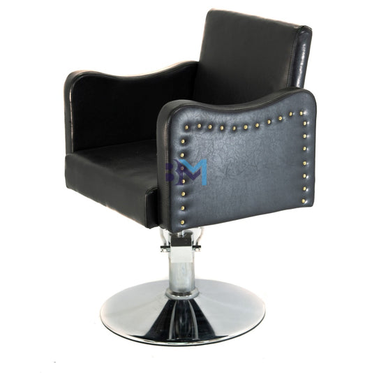 Classic black barber chair