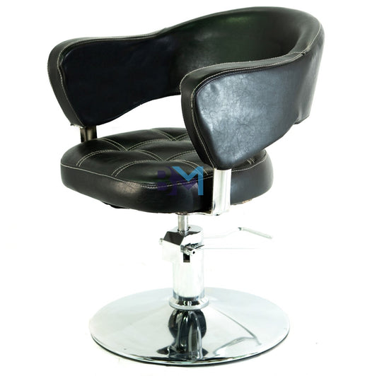 Black barber chair